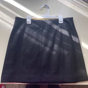 Black Suede Skirt from South Moon Under